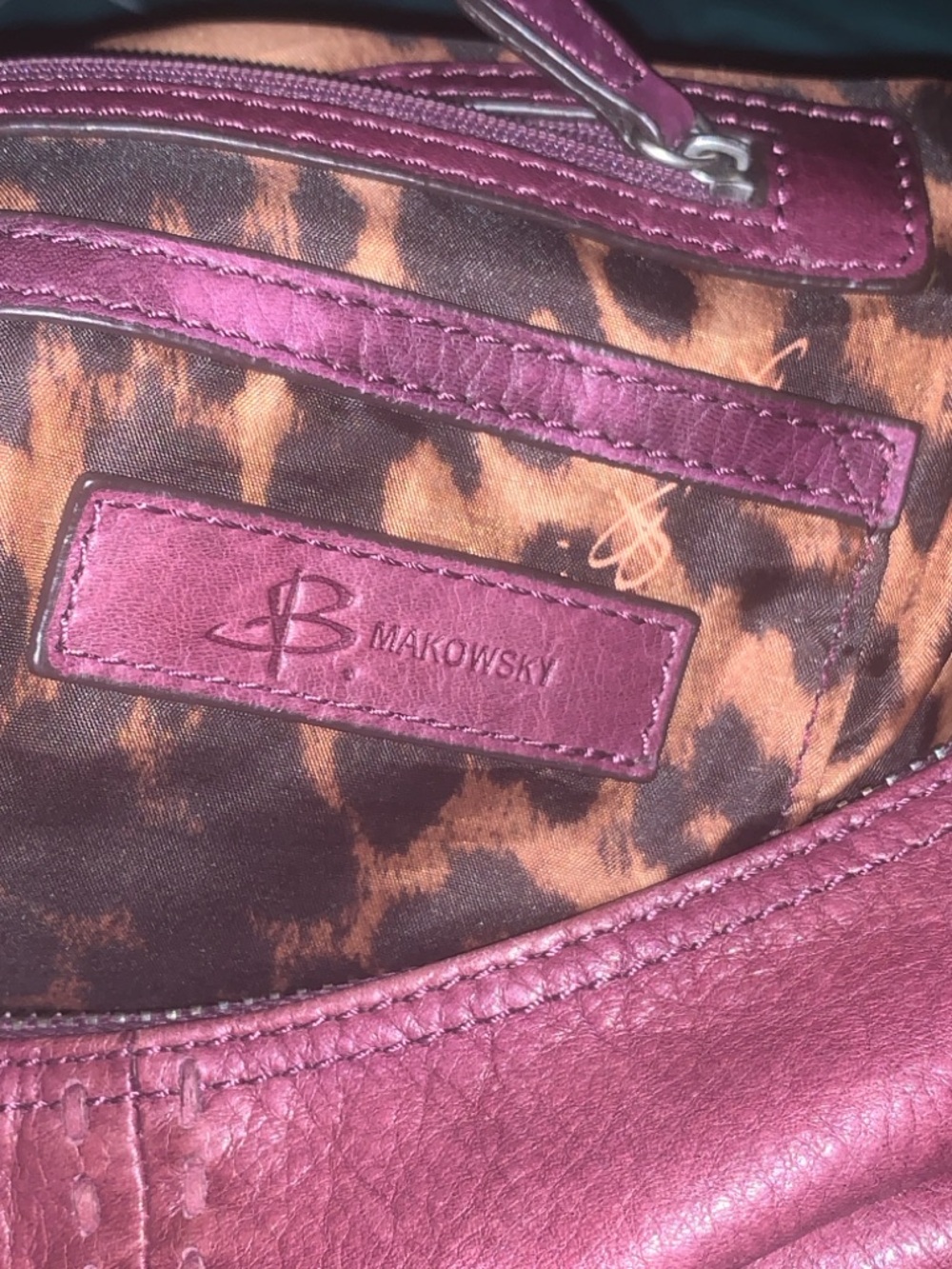 B. Makowsky Handbag - Picture 4 of 4